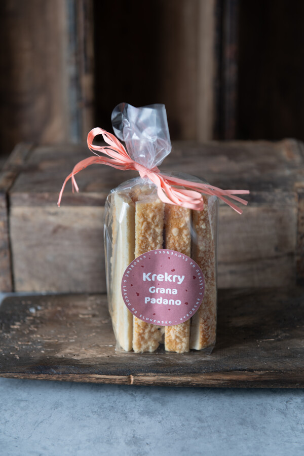 Krekry grana Padano, 130 g