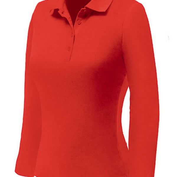 NH542 Women Longsleeve Polo