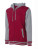 NP351 Unisex Heavyweight Varsity Zip Hood - NP351_Cardinal_Gunmetal-Heather - variant Ls 1000134832