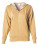 NP354 Unisex Midweight French Terry Zip Hood - NP354_Golden-Wheat-Heather - variant Ls 1000134978