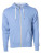 NP354 Unisex Midweight French Terry Zip Hood - NP354_Sky-Heather - variant Ls 1000135008