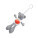 TEDDLY reflexný prívesok - R73034_06 - variant Pr R73034.06