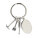CLEMI kovový prívesok, strieborná - R73131_01_b - variant Pr R73131.01