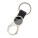 LENARD prívesok z kovu a PU, čierna - R73318_02_a - variant Pr R73318.02
