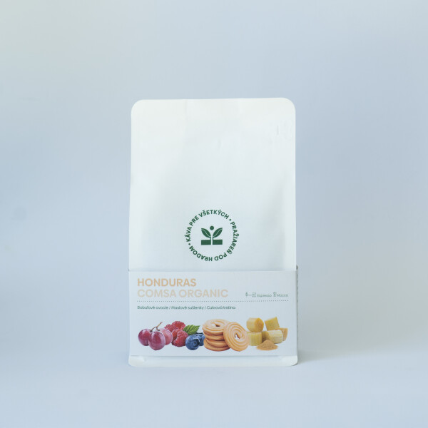 Zrnková káva Honduras Comsa Organic 200 g