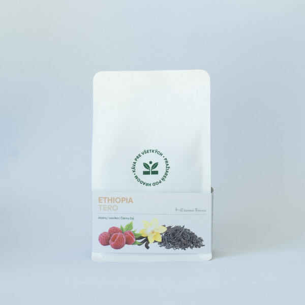 Zrnková káva Ethiópia Terro Organic 200 g