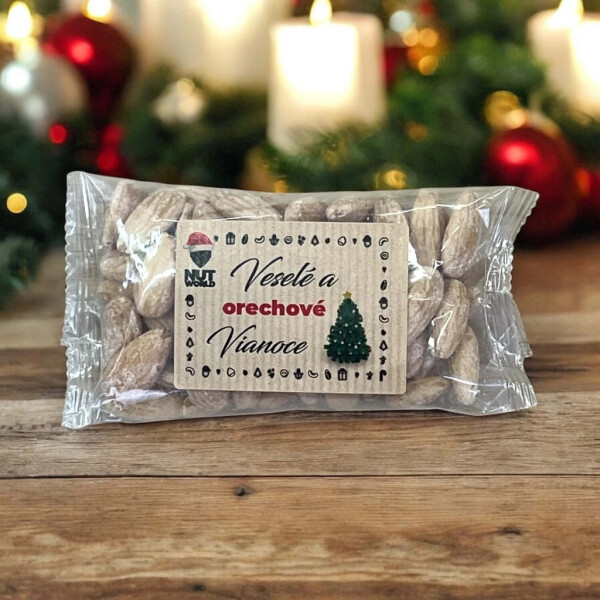 Vianočné orechy v sáčku 80 g – rôzne druhy