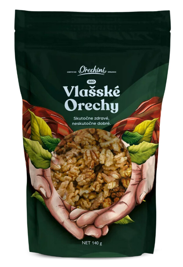 BIO vlašské orechy – doypack, 140 g