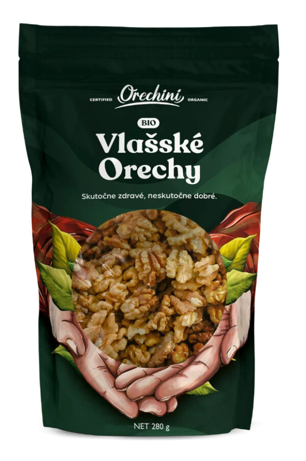 BIO vlašské orechy – doypack, 280 g