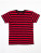 P109S Mens Stripy T - P109s_Black_Red - variant Ls 1000136702