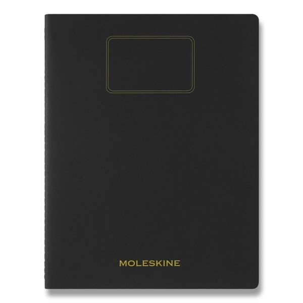 Zošit Moleskine Student - čierna/zelená/červená
