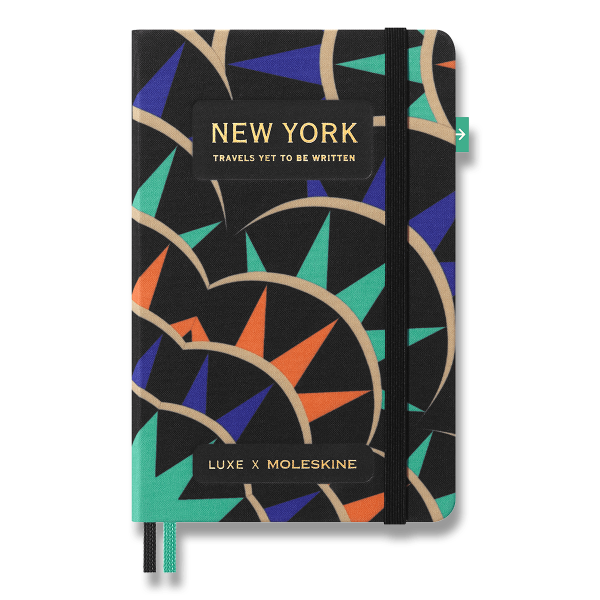 Zápisníky Moleskine LUXE New York, Paris a Roma, zberateľská edícia - S
