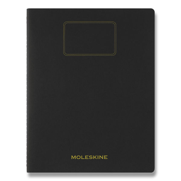 Zošit Moleskine Student - čierna, zelená, červená