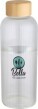 Mirage 650ml jednostenná borosilikátová sklenená fľaša s bambusovým viečkom - 10093001-pp-y1 - variant 