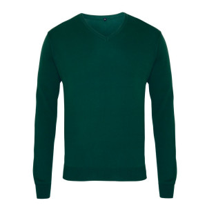 PW694 Mens V-Neck Knitted Sweater - Reklamnepredmety