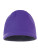 RC374 Reversible Fleece Skull Hat - RC374_Purple_Charcoal-Grey - variant Ls 1000146629