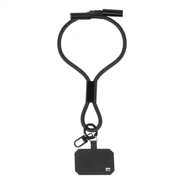 CuffCharge 60W RPET kábel s náramkom na mobil