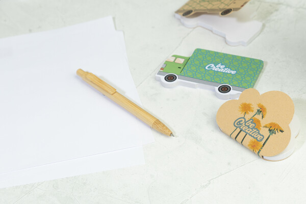 CreaStick Cloud Eco samolepiaci blok na poznámky na zákazku