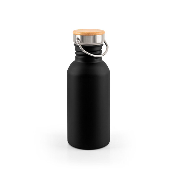 EWING. Nerezová fľaša s jednoduchou stenou (90 % recyklovaná), 580 ml