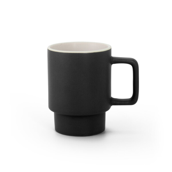 KUERTEN. Keramický hrnček s matným povrchom, 330 ml