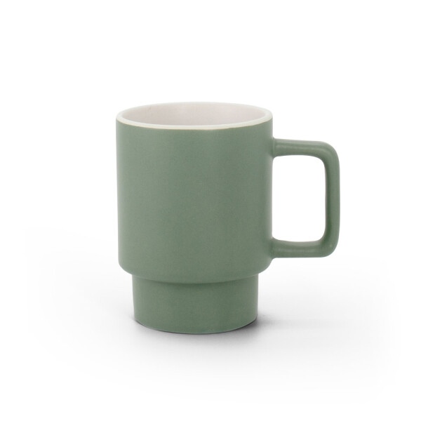 KUERTEN. Keramický hrnček s matným povrchom, 330 ml