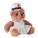 NURSE Plyšový medvedík sestrička - mo2839-06-back - variant 