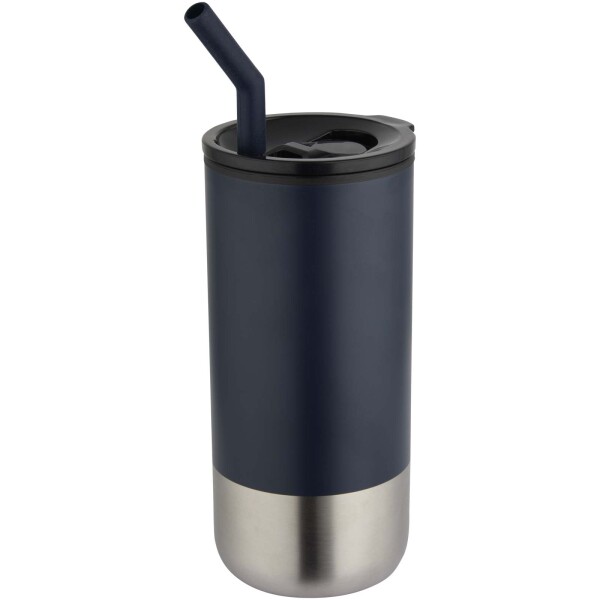 Grayson 480ml hrnček s tepelnou izoláciou s certifikáciou RCS a slamkou
