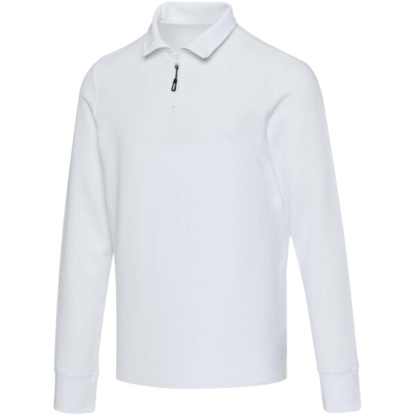 Zeus unisex polokošeľa s dlhým rukávom a zipsom