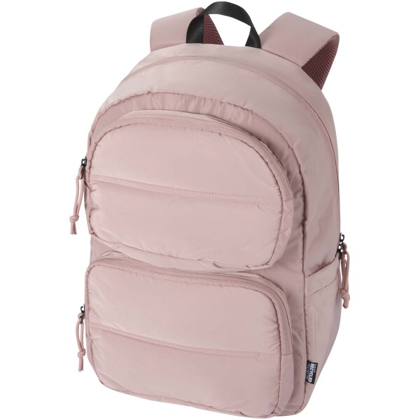 Puffer batoh na notebook veľkosti 15,6″ z recyklovaného GRS, 18 l