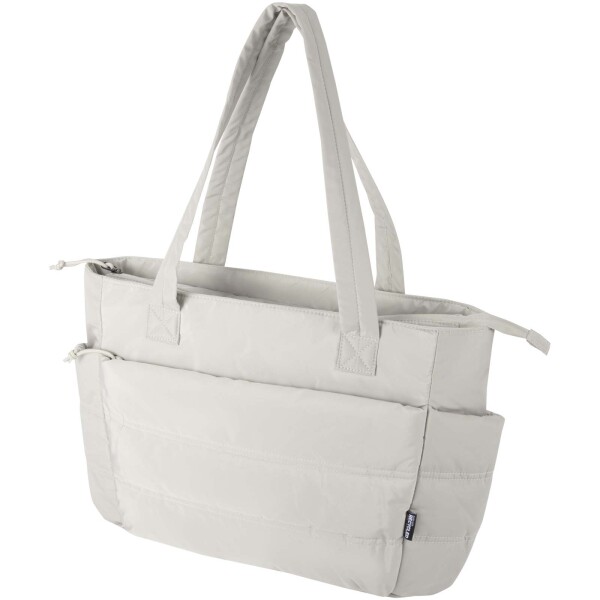 Puffer taška na notebook veľkosti 15,6″ z recyklovaného GRS, 18 l