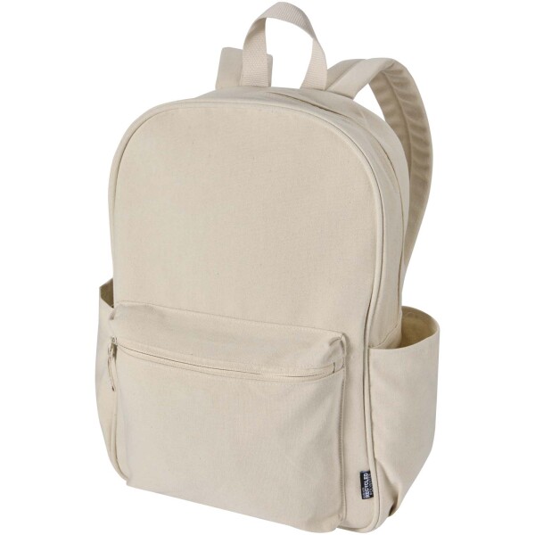 Recanvas - mestský batoh na notebook veľkosti 15,6″ z recyklovaného GRS, 16 l