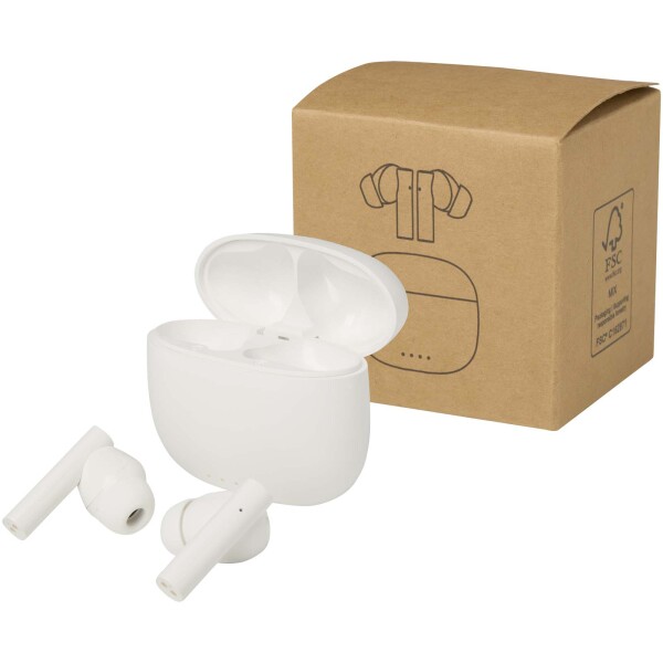Alterf bezdrôtové slúchadlá True Wireless Bluetooth® z recyklovaného plastu so silikónovými štuplami