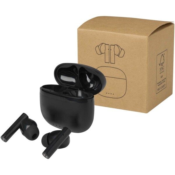 Alterf bezdrôtové slúchadlá True Wireless Bluetooth® z recyklovaného plastu so silikónovými štuplami