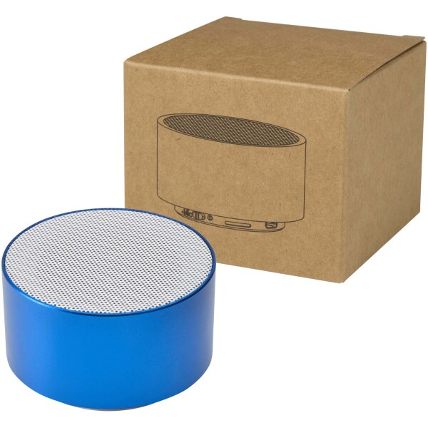 Ankaa 3W bezdrôtový reproduktor s technológiou Bluetooth® z recyklovaného hliníka