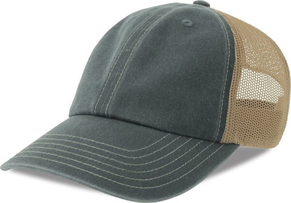 6 panelová šiltovka Vintage Trucker Teon