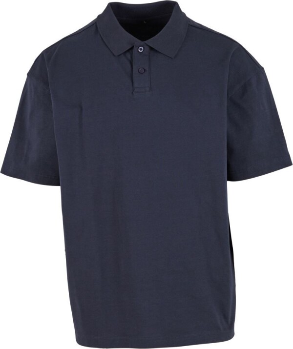 Pánske piqué polo z ťažkej bavlny "Oversize" BY 421