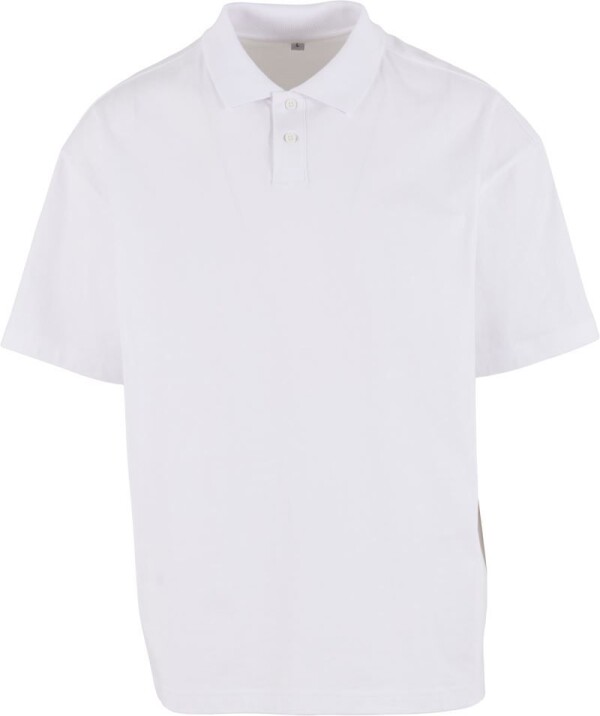 Pánske piqué polo z ťažkej bavlny "Oversize" BY 421