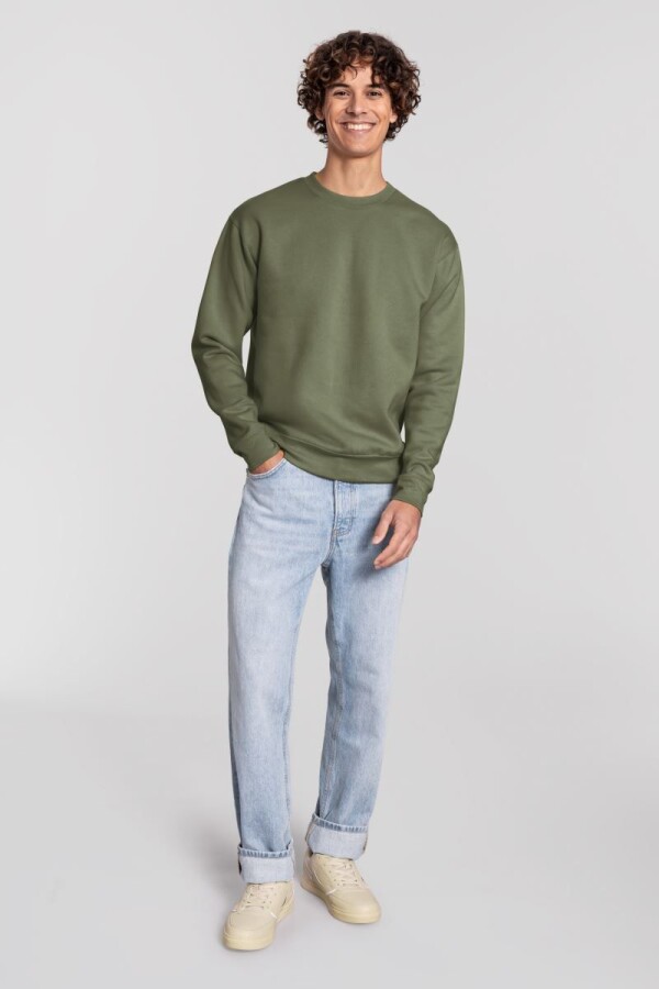 Mikina z ťažkej bavlny Iconic Premium Set-In Sweat