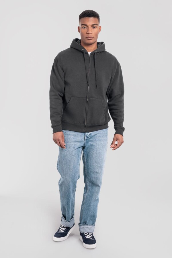Mikina s kapucňou z ťažkej bavlny Iconic Premium Hooded Sweat Jacket