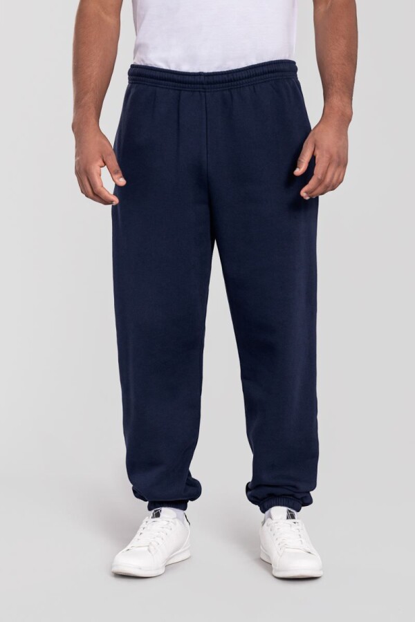 Tepláky z ťažkej bavlny - Iconic Premium Elasticated Cuff Jog Pants