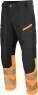 Strečové bezpečnostné nohavice 6528 Waistpants Stretch - ps-64528l-projob-6528-waistpants-stretch-146-156-orange-black-front-5840acd3-119f-4f93-9c47-67e519901dab-web - variant 