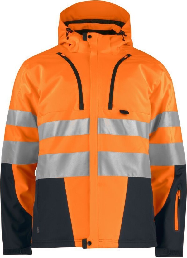 3-vrstvová bezpečnostná softshellová bunda 6420 Padded Softshell