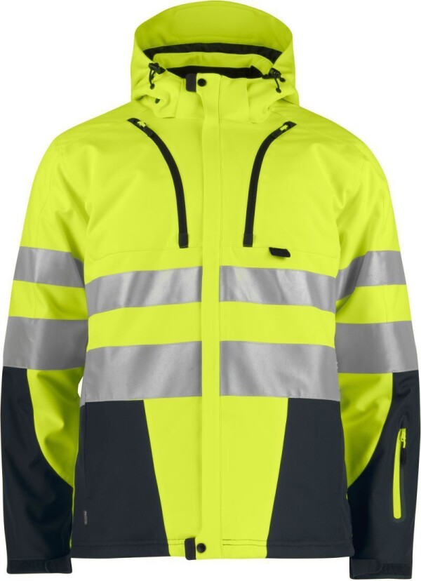 3-vrstvová bezpečnostná softshellová bunda 6420 Padded Softshell