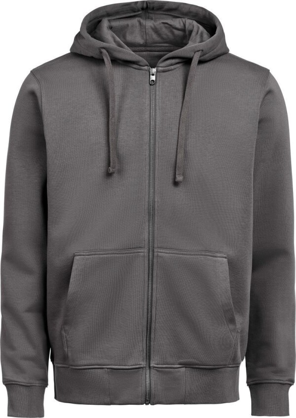 Unisex mikina s kapucňou z ťažkej bavlny OCS RCS Full Zip Hoodie