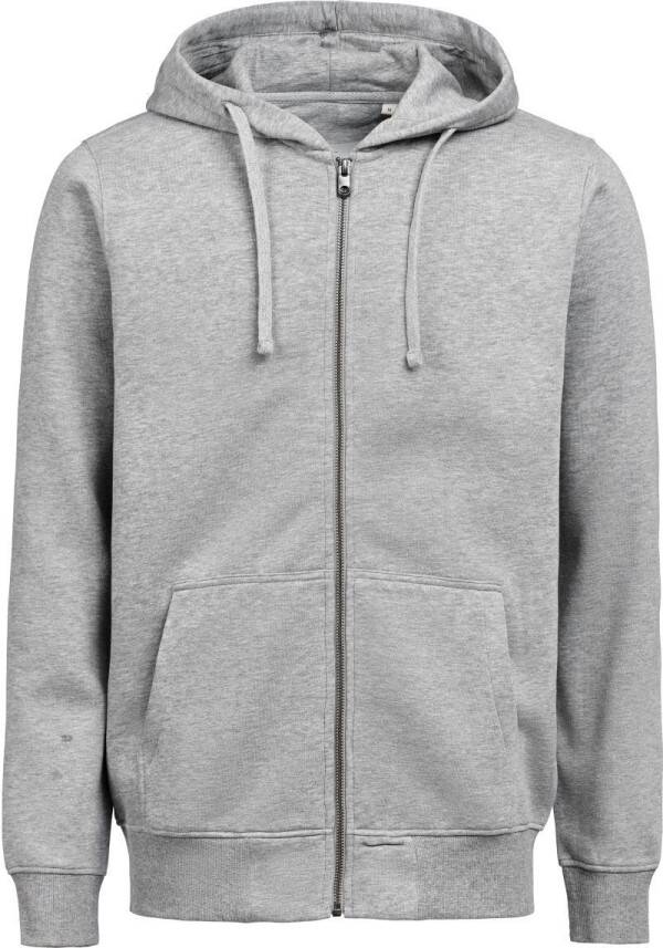 Unisex mikina s kapucňou z ťažkej bavlny OCS RCS Full Zip Hoodie
