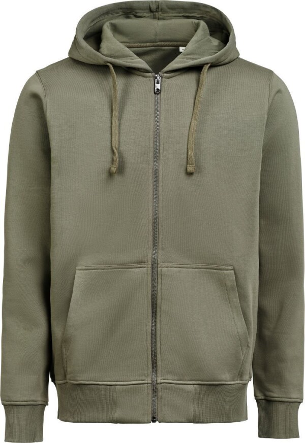 Unisex mikina s kapucňou z ťažkej bavlny OCS RCS Full Zip Hoodie