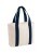 Plátenná tote taška Edit - bg675-natural-navy - variant 