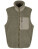 Bondovaná sherpa vesta - by407-pale-olive - variant 