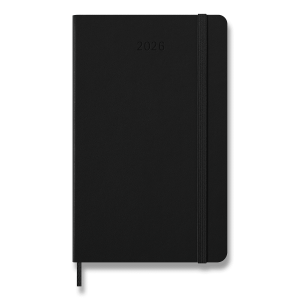 Diár Moleskine Smart Writing 2026 - L, týždenný — čierna