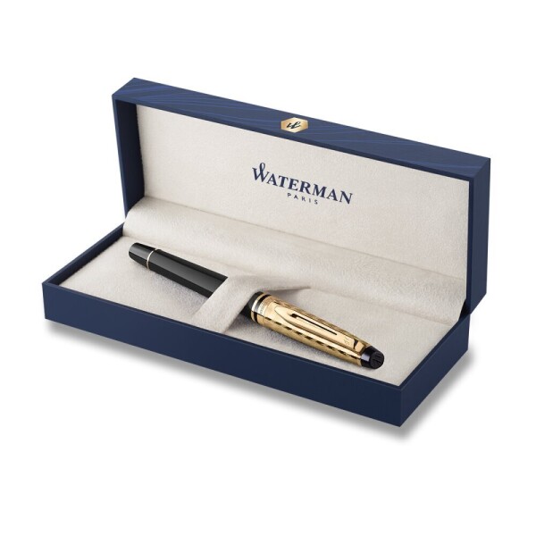 Plniace pero Waterman Expert Opera SE DLX Black GT - hrot M